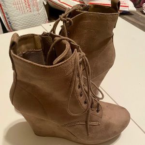 Shi By Journeys Wedged Booties